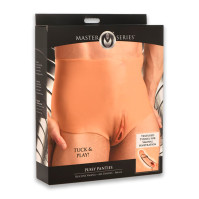 Накладна вагіна Master Series Silicone Vagina + Butt Panties - Small