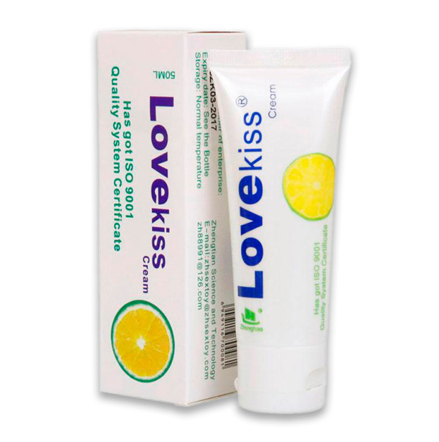 Лубрикант на водній основі "Love Kiss Cream" 50 мл лимон