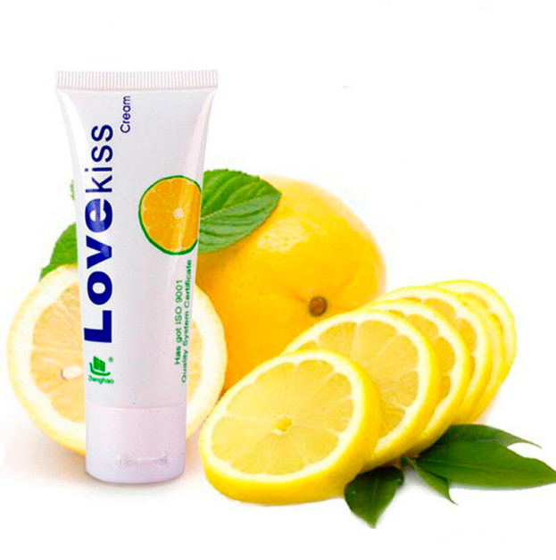 Лубрикант на водній основі "Love Kiss Cream" 50 мл лимон