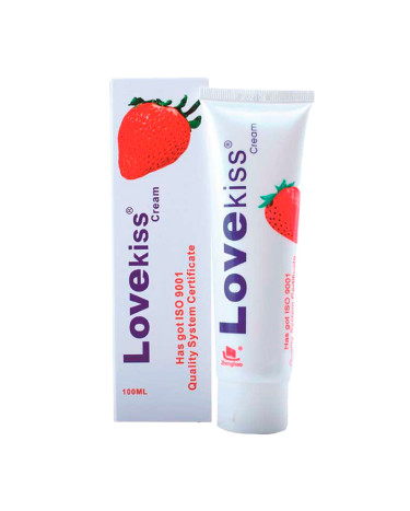 Лубрикант "Love Kiss" 100 мл полуниця