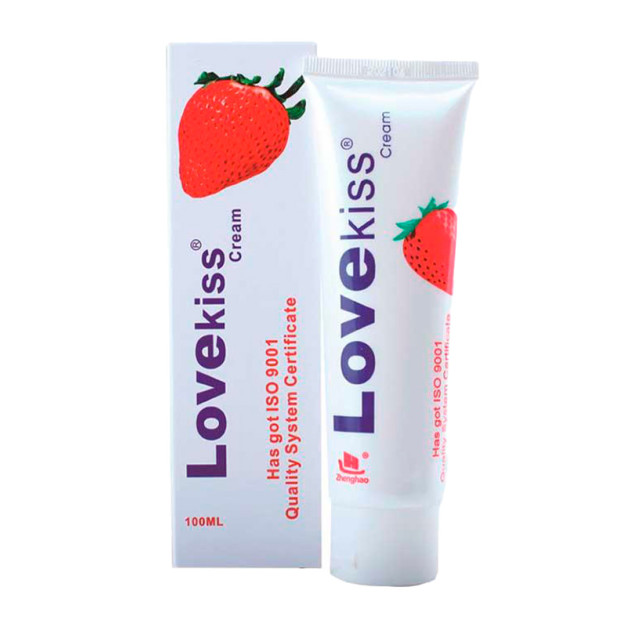 Лубрикант "Love Kiss" 100 мл полуниця