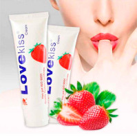 Лубрикант "Love Kiss" 100 мл полуниця