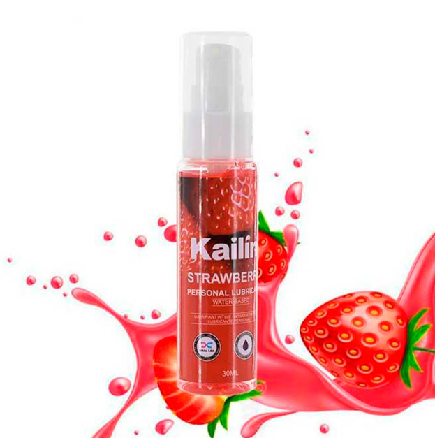 Їстівний лубрикант Kailin 30 мл полуниця
