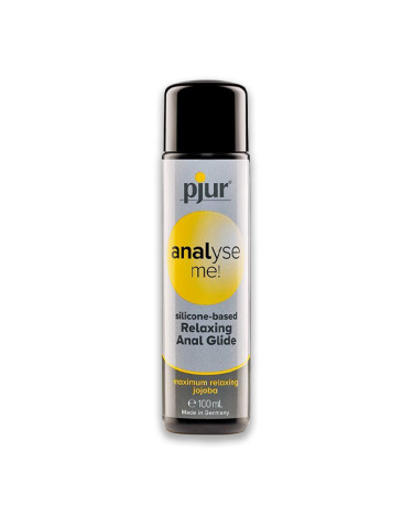 Анальний лубрикант на силіконовій основі Pjur analyse me! Relaxing jojoba silicone lubricant 100 мл