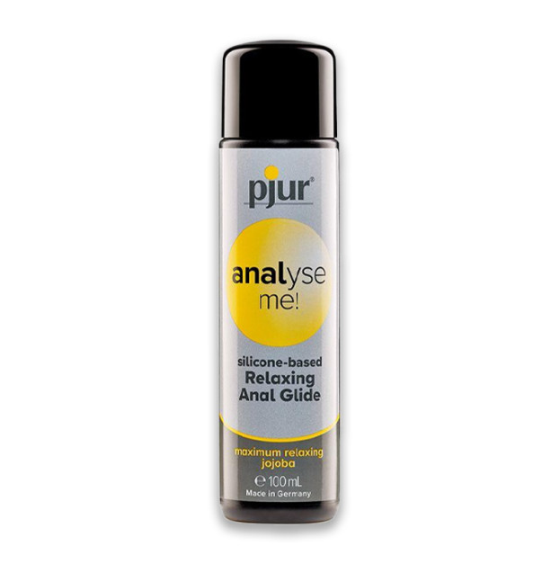 Анальний лубрикант на силіконовій основі Pjur analyse me! Relaxing jojoba silicone lubricant 100 мл