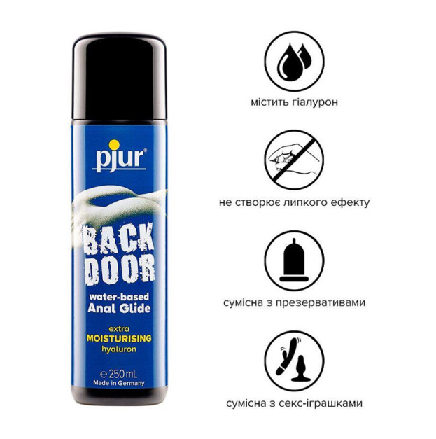 Анальная смазка на водной основе Pjur backdoor Comfort water glide 250 мл