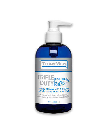 Лубрикант для фістинга Doc Johnson TitanMen - Triple Duty 236 мл