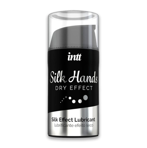 Лубрикант для мастурбації на силіконовій основі Intt Silk Hands 15 мл