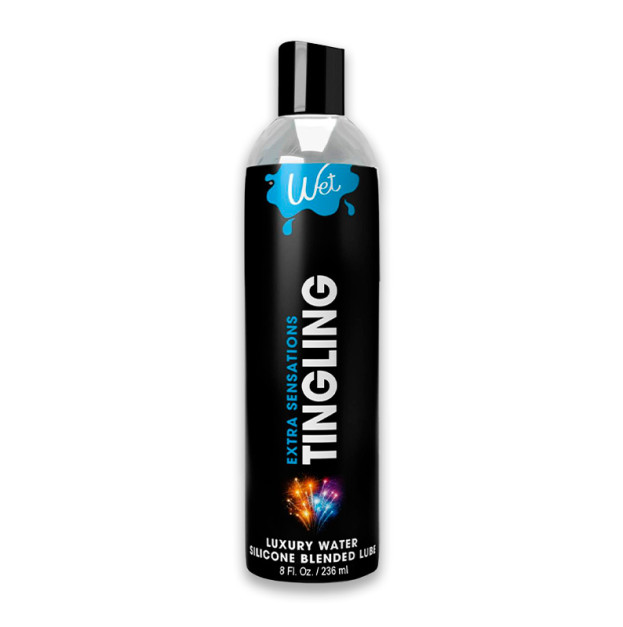 Охолоджуючий лубрикант на водно-силіконовій основі Wet Extra Sensations Tingling 236 мл