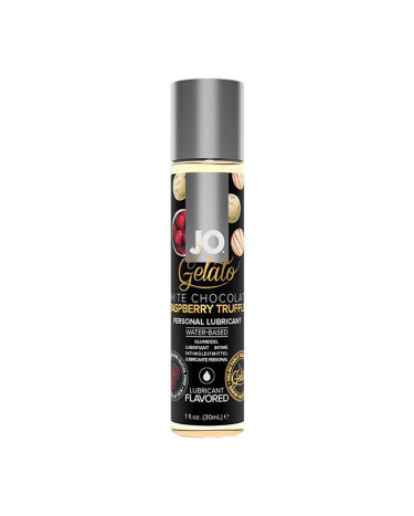Лубрикант на водній основі System JO GELATO White Chocolate Raspberry 30 мл