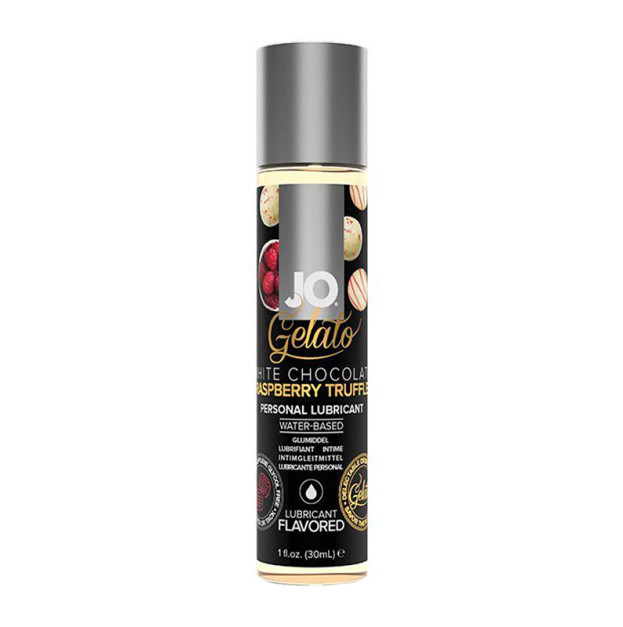 Лубрикант на водній основі System JO GELATO White Chocolate Raspberry 30 мл