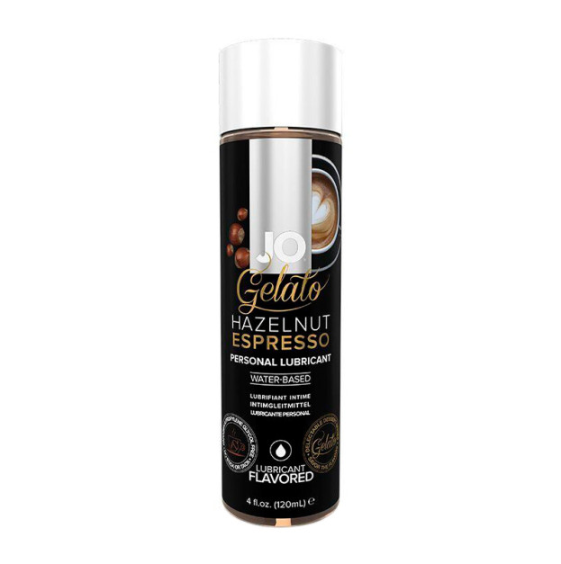 Лубрикант на водній основі System JO GELATO Hazelnut Espresso 120 мл