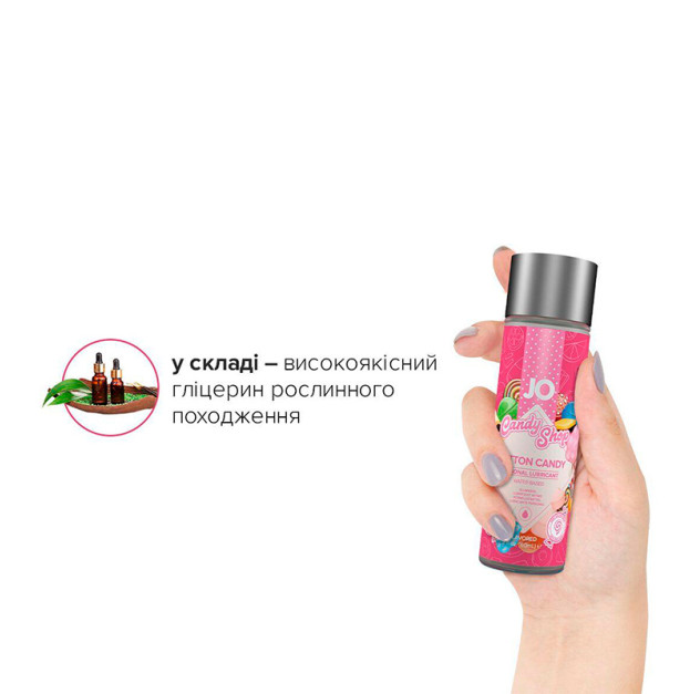 Лубрикант на водній основі System JO H2O Candy Shop Cotton Candy 60 мл