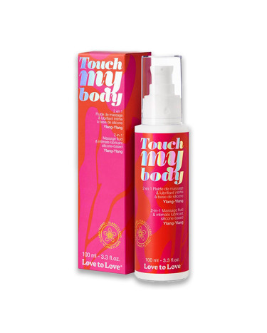 Масажний гель-змазка Love To Love Touch My Body Ylang-Ylang 100 мл