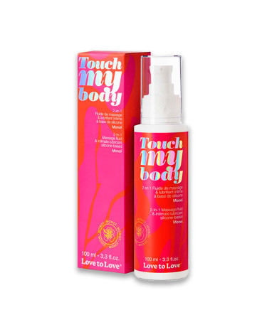 Масажний гель-змазка Love To Love Touch My Body Monoi 100 мл