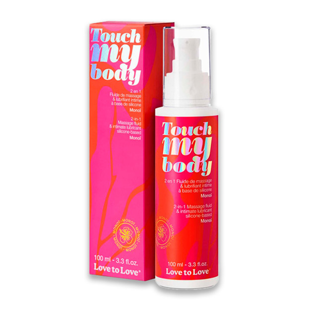 Масажний гель-змазка Love To Love Touch My Body Monoi 100 мл