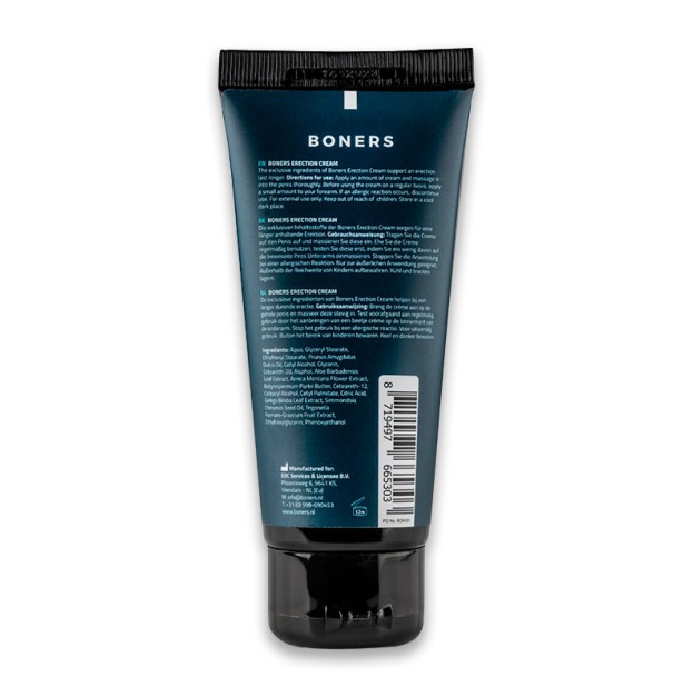 Крем для посилення ерекції Boners Erection Cream 100 мл