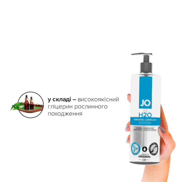 Лубрикант на водній основі System JO ANAL H2O ORIGINAL 480 мл