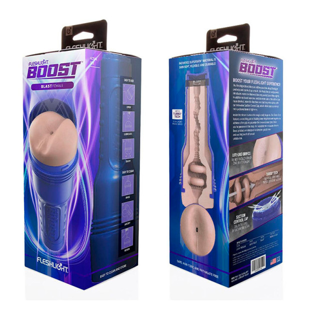 Мастурбатор Fleshlight Boost Blast Female Light Medium Flesh