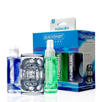 Мастурбатор с смазкой Fleshlight Quickshot Vantage Value Pack