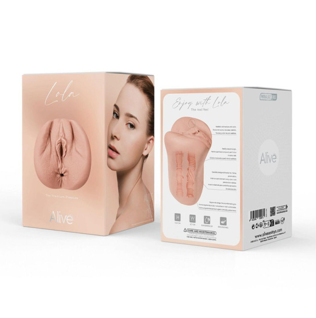Мастурбатор Alive Lola Super Realistic Masturbator L Flesh