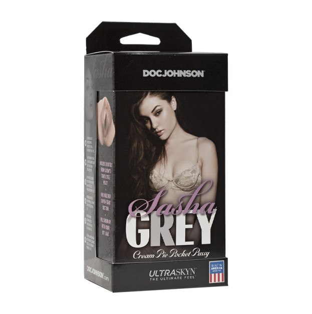 Мастурбатор Doc Johnson Sasha Grey Ultraskyn Cream Pie Pocket