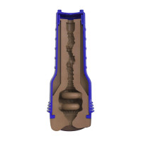 Мастурбатор Fleshlight Boost Blast Female Medium Dark Flesh
