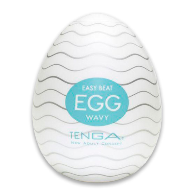 Яйцо-мастурбатор Tenga Egg Wavy Blue