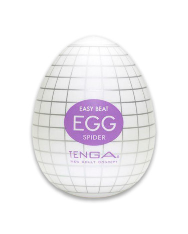 Яйцо-мастурбатор Tenga Egg Spider Purple