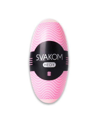 Яйце-мастурбатор Svakom Hedy Pink