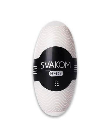 Яйце-мастурбатор Svakom Hedy White