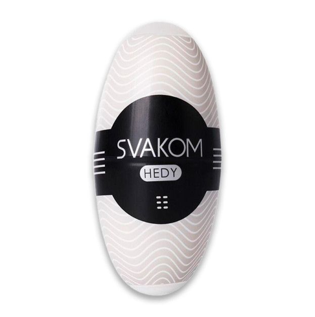 Яйце-мастурбатор Svakom Hedy White
