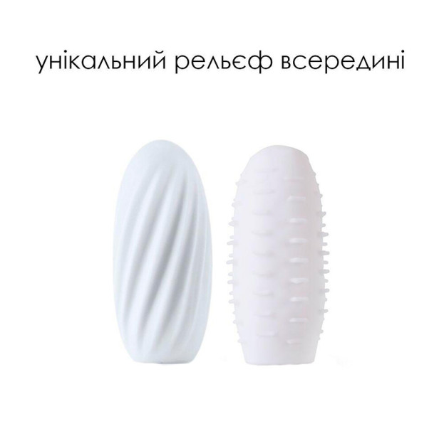 Яйце-мастурбатор Svakom Hedy White
