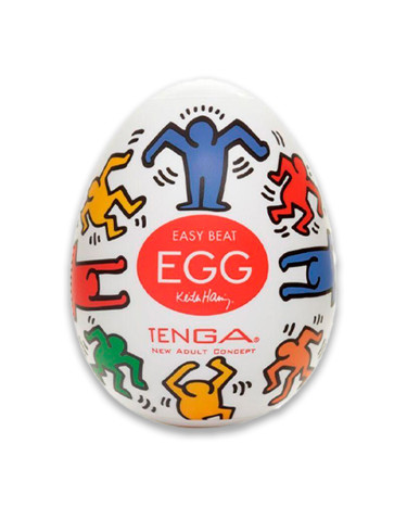 Яйце-мастурбатор Tenga Keith Haring EGG Dance