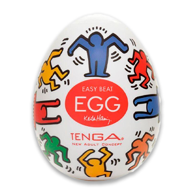 Яйце-мастурбатор Tenga Keith Haring EGG Dance