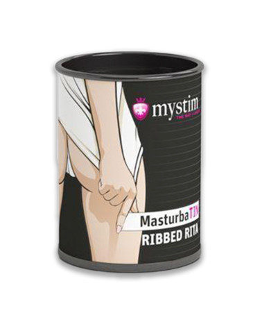 Мастурбатор Mystim MasturbaTIN Ribbed Rita