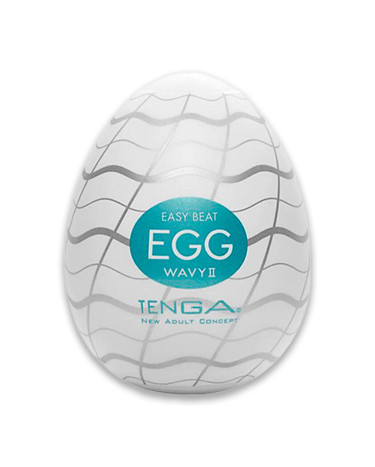 Яйце-мастурбатор Tenga Egg Wavy II