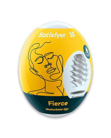 Самосмазывающийся мастурбатор-яйцо Satisfyer Masturbator Egg Single Fierce