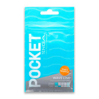 Мастурбатор Tenga Pocket Wave Line