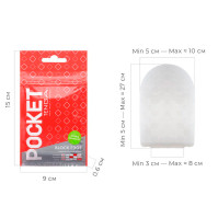 Мастурбатор Tenga Pocket Block Edge
