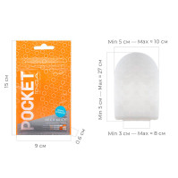 Мастурбатор Tenga Pocket Hexa-Brick