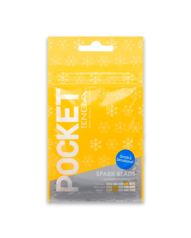 Мастурбатор Tenga Pocket Spark Beads