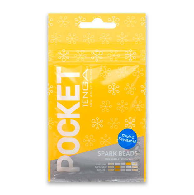 Мастурбатор Tenga Pocket Spark Beads