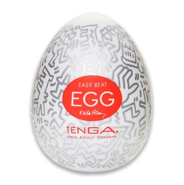 Яйце-мастурбатор Tenga Keith Haring EGG Party