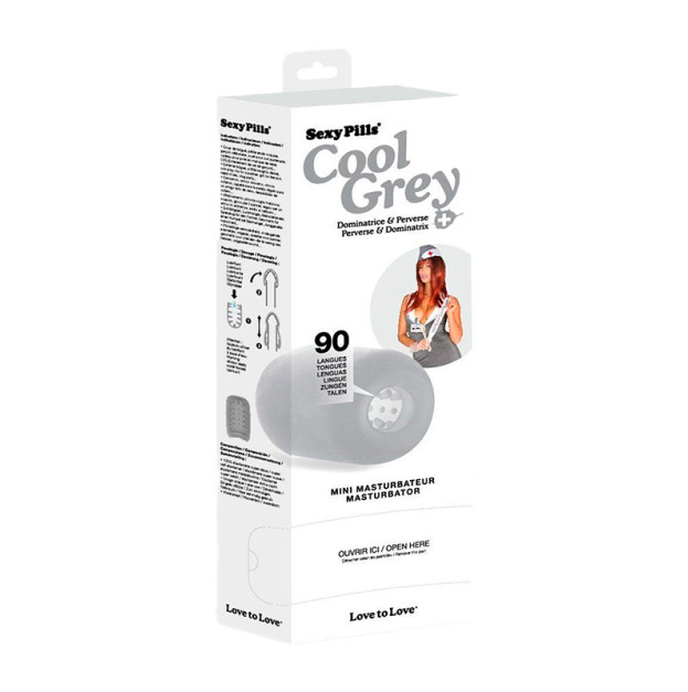 Мастурбатор Love To Love Sexy Pills Cool Grey