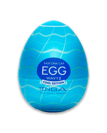 Яйцо-мастурбатор Tenga Egg Wavy II Cool