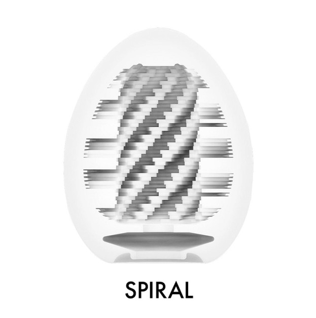 Яйце-мастурбатор Tenga Egg Spiral