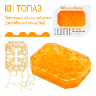 Masturbator Tenga UNI Topaz