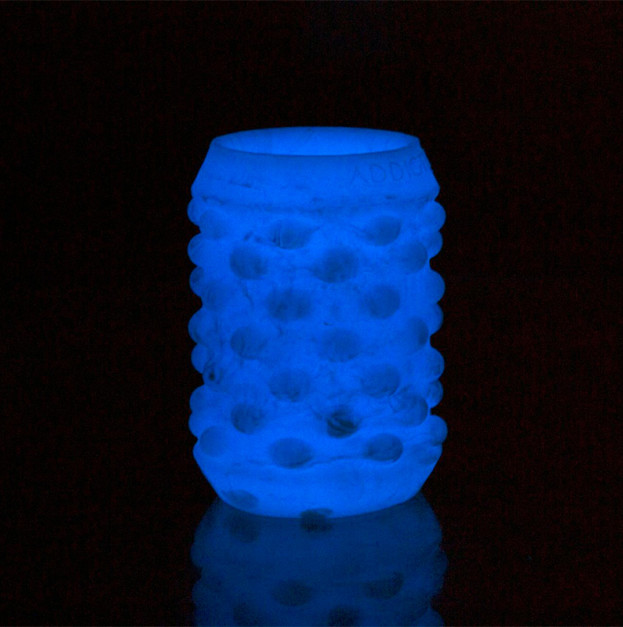 Мастурбатор Addiction Silicone Reversible Stroker Glow in the Dark