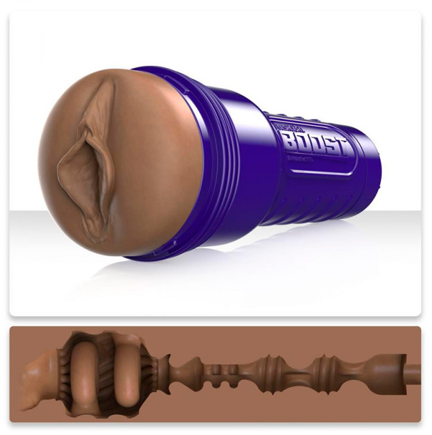 Мастурбатор Fleshlight Boost Bang Medium Dark Flesh